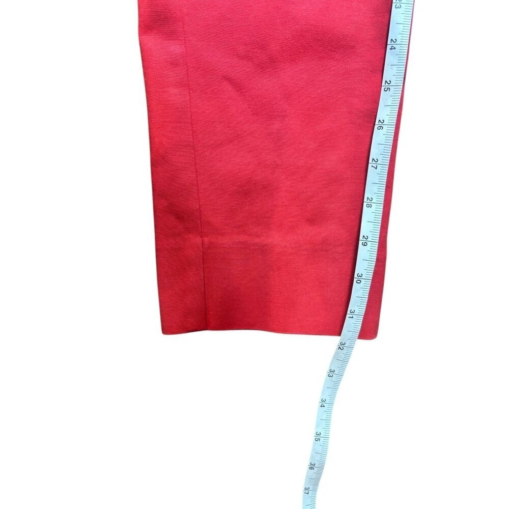 Loft Marisa Women's Casual Scarlet Red Capris - Picture 6 of 6